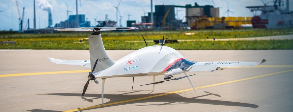 DronePort officially opened at Heliport Eemshaven